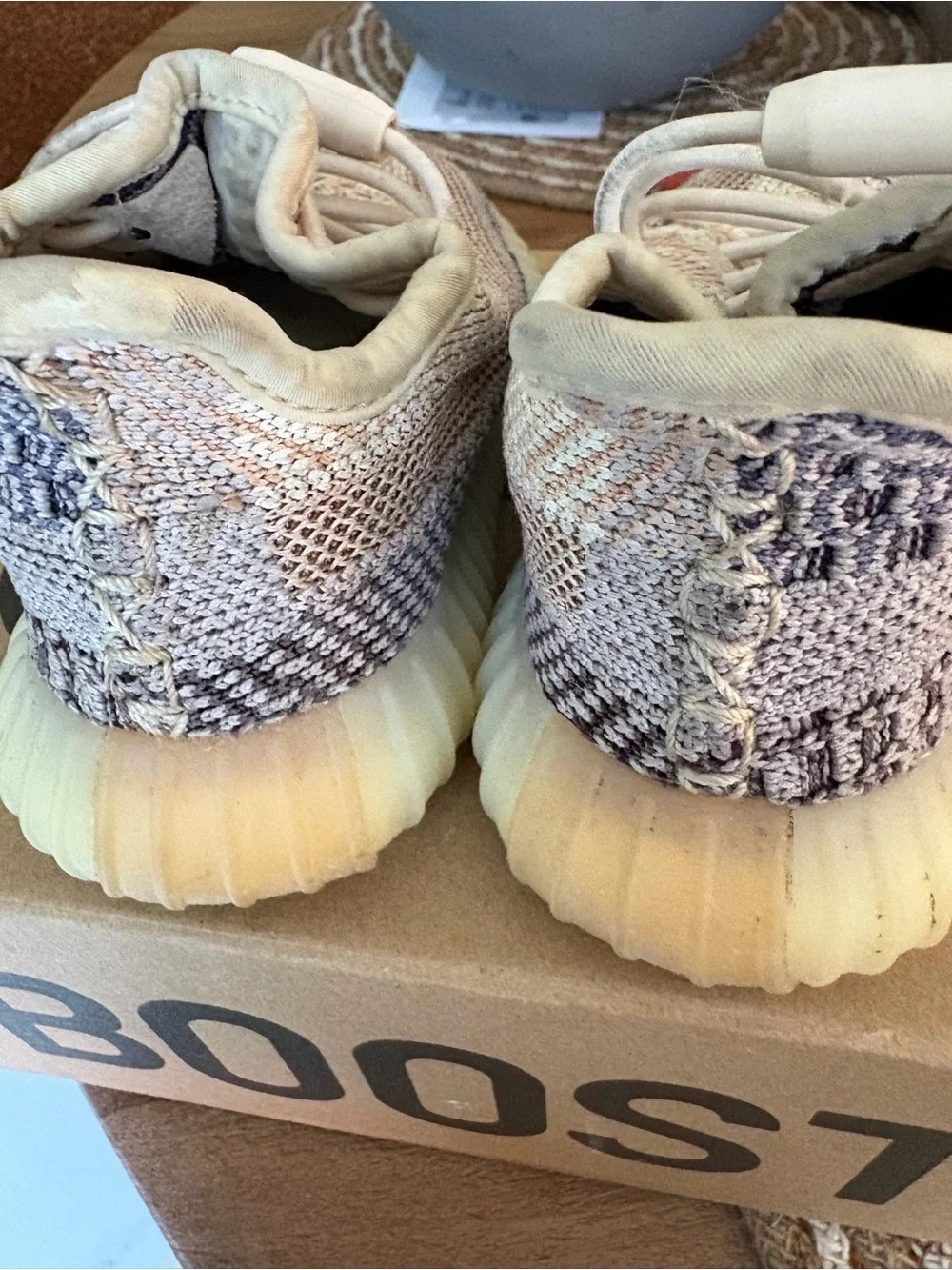 Yeezy Boost 350 V2 Infant Shoes - Ash Pearl Gray/Cream